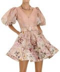 Zimmermann - Zimmermann Dancer Puff Sleeve Mini