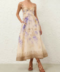 Zimmermann Dawning Picnic Dress in Lilac Floral - 12 / Floral - Dresses