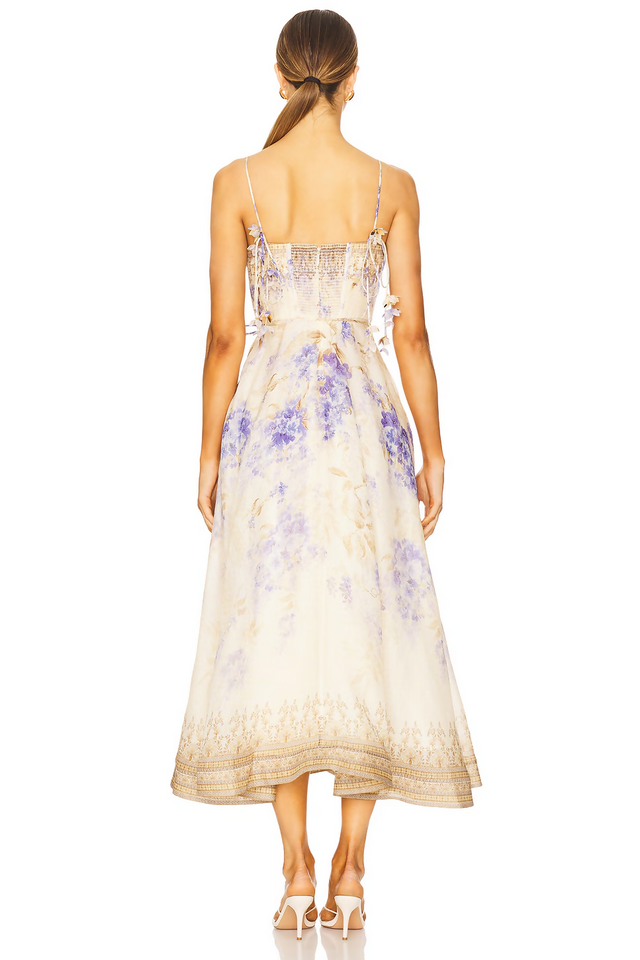 Zimmermann Dawning Picnic Dress in Lilac Floral | Passion For Fashion