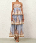 Zimmermann Daylight Tiered Maxi Dress - 10 / Multi - Dresses
