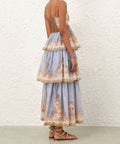 Zimmermann Daylight Tiered Maxi Dress - 12 / Multi - Dresses