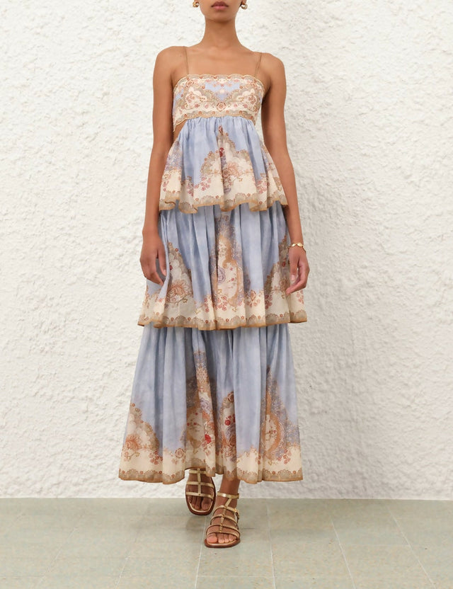 DAYLIGHT TIERED MAXI DRESS