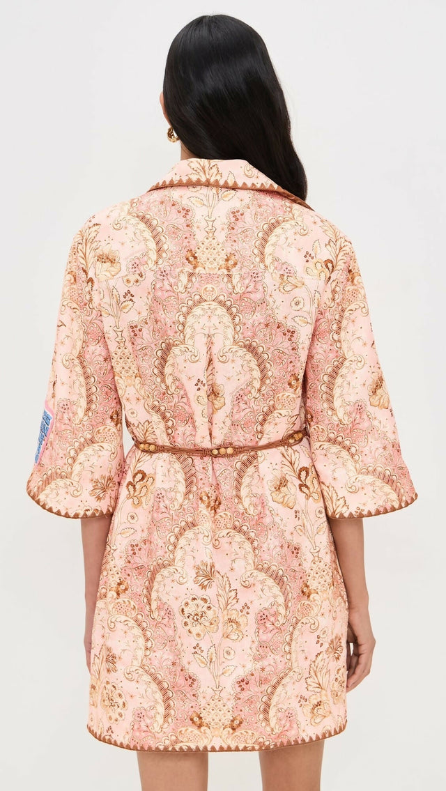 Zimmermann Daylight Tunic Mini - 8 / Pink - Dresses