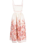 Zimmermann - Zimmermann Devi Scallop Midi Dress