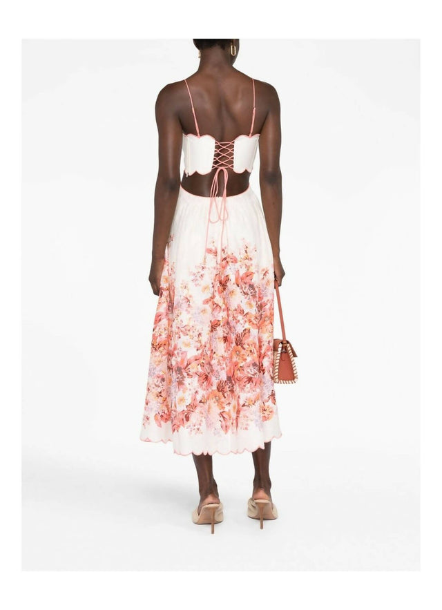 Zimmermann - Zimmermann Devi Scallop Midi Dress