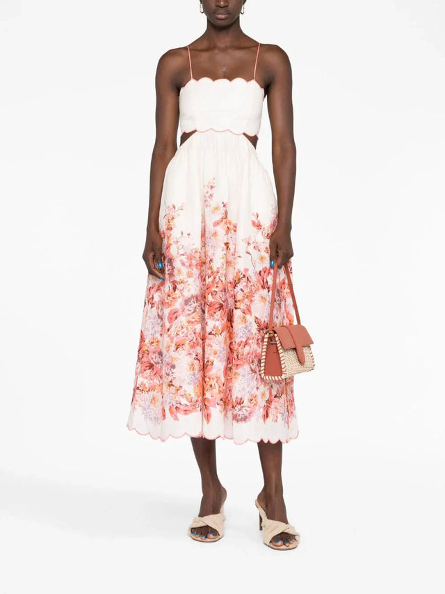 Zimmermann - Zimmermann Devi Scalloped Midi