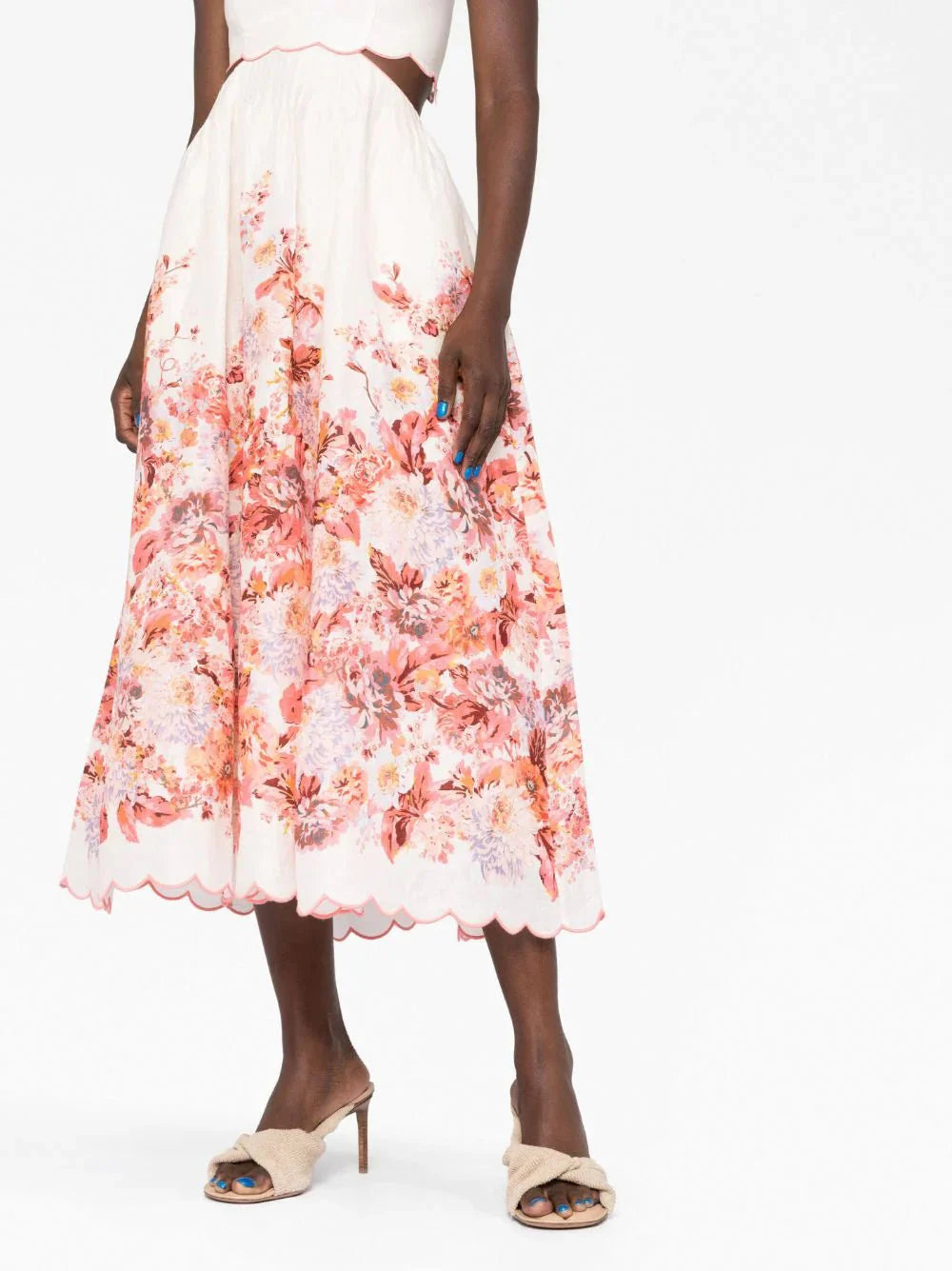 Zimmermann - Zimmermann Devi Scalloped Midi