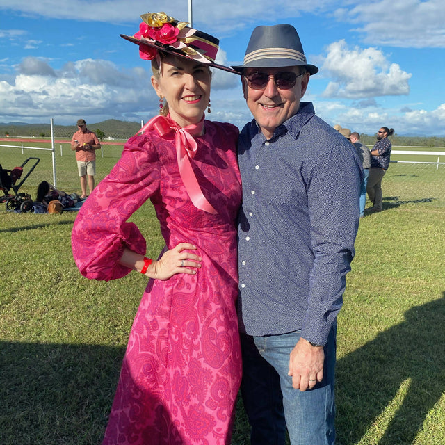 Zimmermann Edie High Neck Dress - 14 / Pink - Dresses