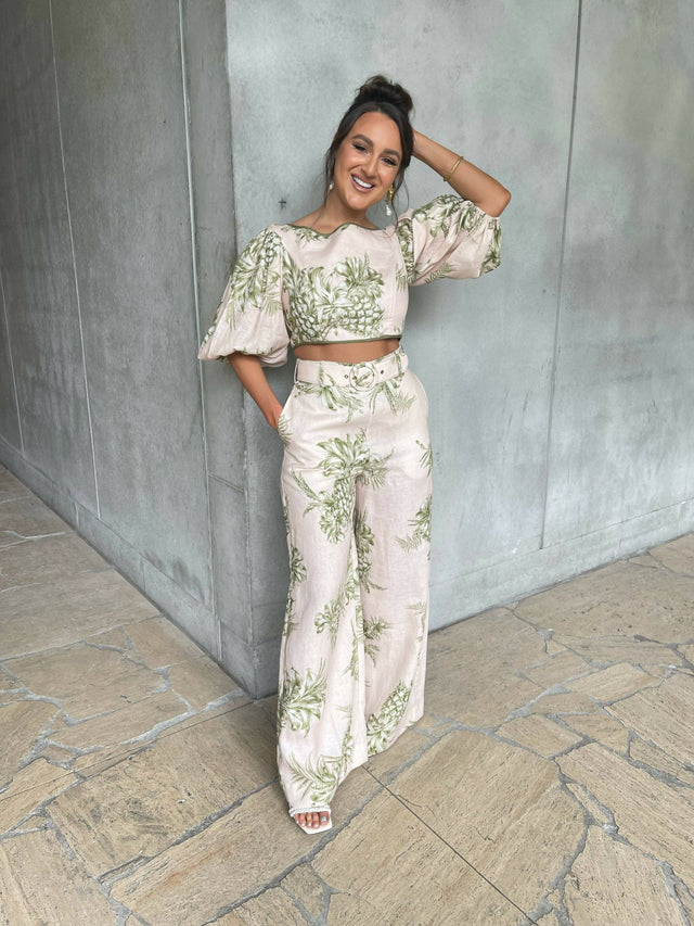 Zimmermann - Zimmermann Empire Bodice and Pant Set