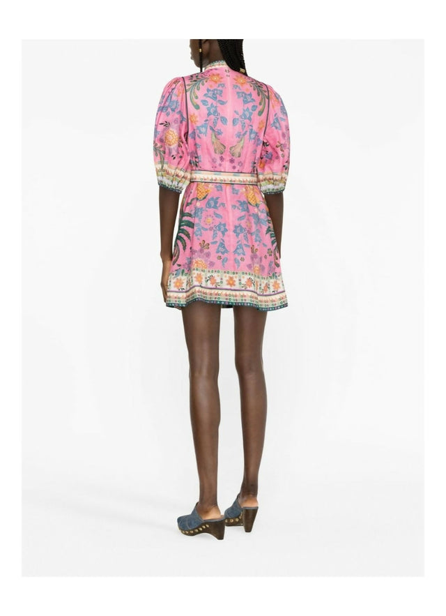 Zimmermann Ginger Buttoned Mini Dress - Size 2 - Dresses