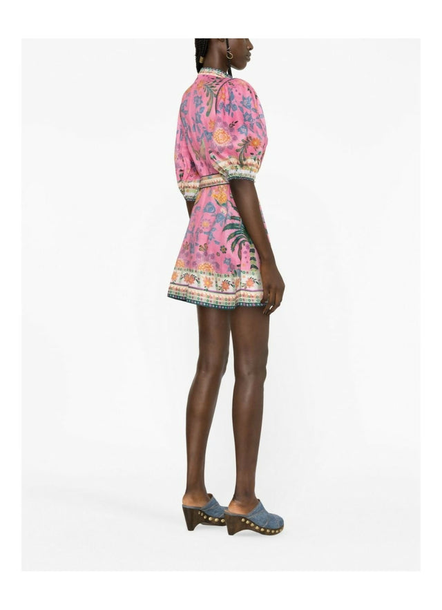 Zimmermann Ginger Buttoned Mini Dress - Size 2 - Dresses