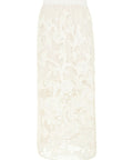 Zimmermann Golden Crochet Lace Top and Skirt - 6 / White - Outfit Sets