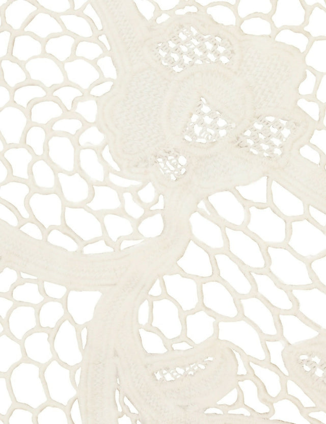 Zimmermann Golden Crochet Lace Top and Skirt - 6 / White - Outfit Sets