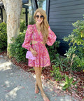 Zimmermann Halcyon Self Tie Mini Dress - Size 2 - Dresses
