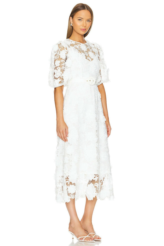 Zimmermann Halliday Lace Flower Dress Size 8, 12 & 14