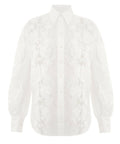 Zimmermann Halliday Lace Flower Pant Set Ivory Size 0P & - 6 / White - Outfit Sets