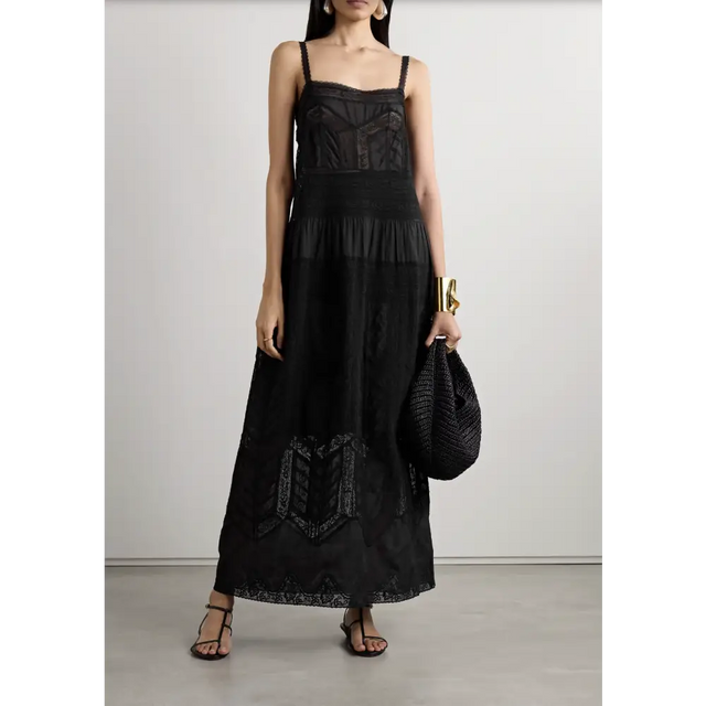 Zimmermann Halliday Lace Trim Slip Dress size 3 / AU 14 - Bias Slip Dress