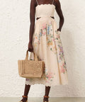 Zimmermann Halliday Scallop Midi Dress | Passion For Fashion Zimmermann Halliday Scallop Midi Dress | Passion For Fashion