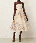 Zimmermann Halliday Scallop Midi - Size 2 - Dresses