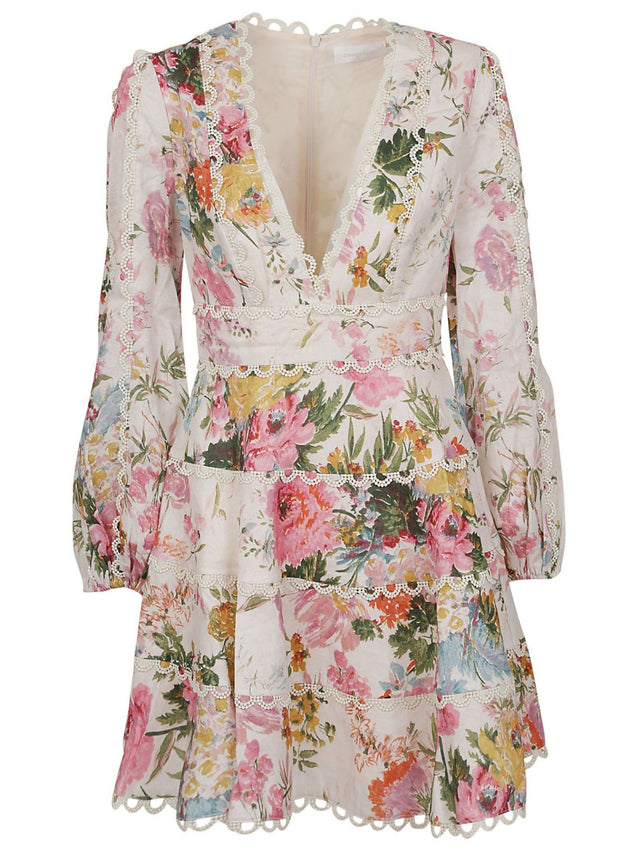Zimmermann - Zimmermann Heathers Flounce Mini Dress