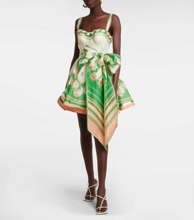 Zimmermann High Tide Eyelet Mini in Green Sailboats | Passion For Fashion Zimmermann High Tide Eyelet Mini in Green Sailboats | Passion For Fashion