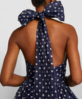 Zimmermann High Tide Halter Mini Dress Navy / Size 6-8 - 8 / Navy - Dresses
