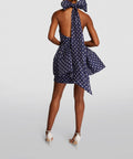 Zimmermann High Tide Halter Mini Dress Navy / Size 6-8 - 8 / Navy - Dresses
