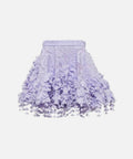 Zimmermann - Zimmermann High Tide Lace Blouse & Flip Mini Skirt Set Periwinkle