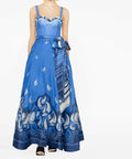 Zimmermann - Zimmermann High Tide Linen & Silk Strapless Maxi Dress