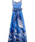 Zimmermann - Zimmermann High Tide Linen & Silk Strapless Maxi Dress