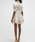 Zimmermann High Tide Mini Shirt Dress In Odyssey Print - 12 / Multi - Dresses