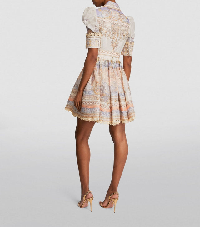 Zimmermann High Tide Odyssey Shirt Dress