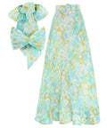 Zimmermann - Zimmermann High Tide Twist Crop Bodice and Maxi Skirt