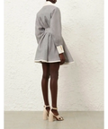 Zimmermann Hypnotic Tuck Mini Dress - 10 / Print - Dresses