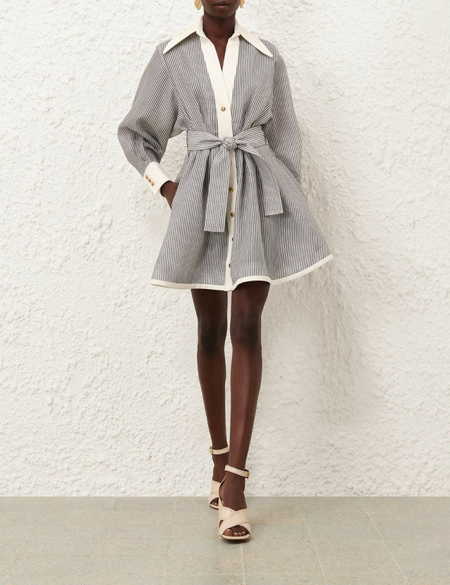Zimmermann Hypnotic Tuck Mini Dress