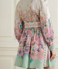 Zimmermann Jude Belted Floral Print Linen - 14 / Floral - Dresses