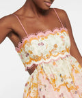 Zimmermann Laurel Frill Midi Dress Size 2 - Dresses