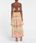 Zimmermann Laurel Frill Midi Dress Size 2 - Dresses