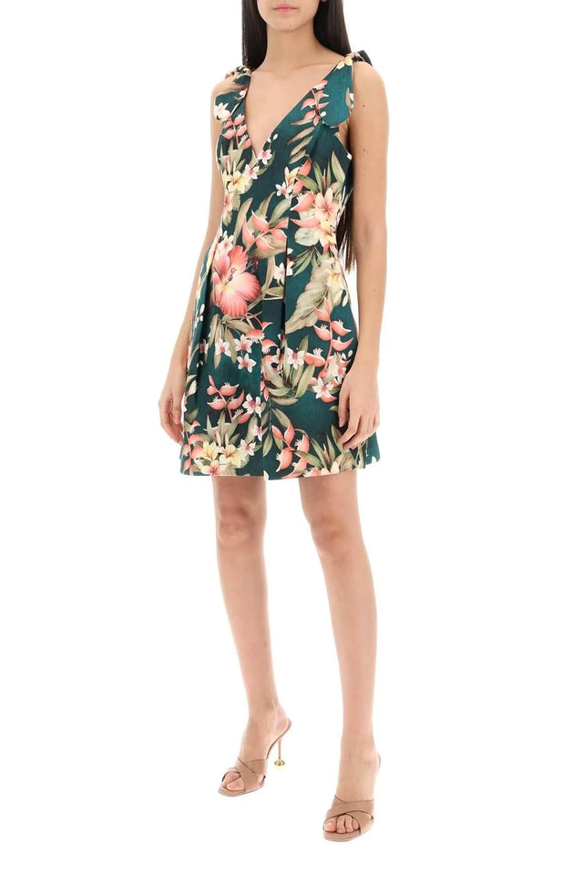Zimmermann - Zimmermann Lexi Tie Mini Dress