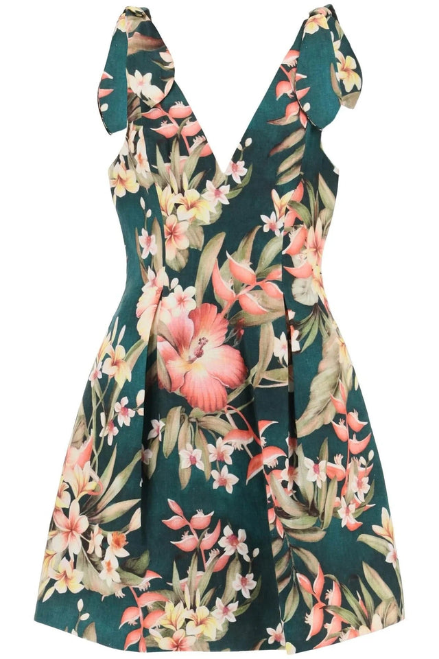 Zimmermann - Zimmermann Lexi Tie Mini Dress