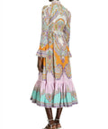 Zimmermann Lola Paisley Midi Dress Daisy Paisley Size / AU 8 - 8 / Multi - Dresses
