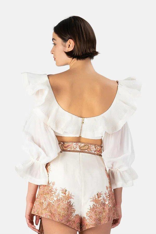 Zimmermann - Zimmermann Lovestruck Cropped Bodice