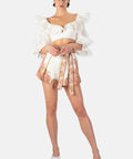 Zimmermann Lovestruck Cropped Bodice White Size / AU 6 - 6 / White - Tops