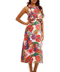 Zimmermann Lovestruck Midi Dress - 12 / Multi - Dresses