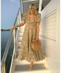 Zimmermann Lovestruck Pleated Gown Floral Size - 8 / Floral - Dresses