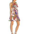 Zimmermann Lovestruck Tied Up Mini Dress - Dresses