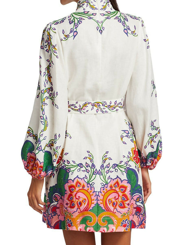 Zimmermann Lovestruck Tunic - 10 / Print - Dresses