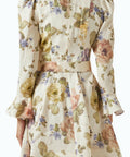 Zimmermann Luminosity Mini Dress Multi Floral Cream Size 1 / AU 10 - 10 / Multi - Dresses