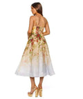 Zimmermann Luminosity Picnic Midi Dress Floral Size 1 / AU 10 - 10 / Multi - Dresses