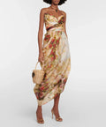 Zimmermann - Zimmermann Luminosity Strapless Midi Dress